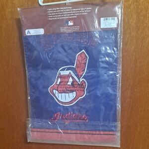 New Cleveland Indians Fiber Optic Flag 12.5" × 18"